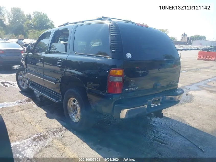 1GNEK13Z12R121142 2002 Chevrolet Tahoe Lt