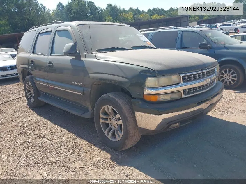 2002 Chevrolet Tahoe Lt VIN: 1GNEK13Z92J323144 Lot: 40584425