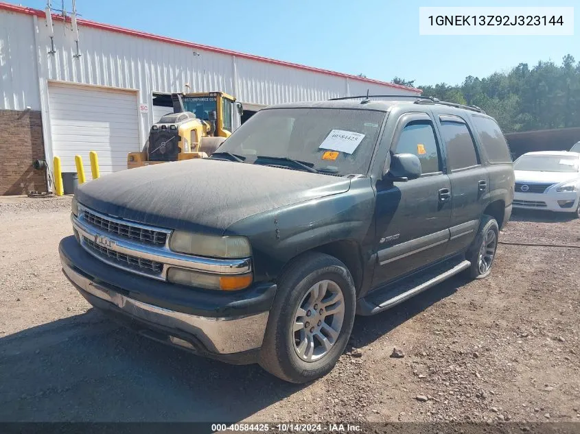 2002 Chevrolet Tahoe Lt VIN: 1GNEK13Z92J323144 Lot: 40584425