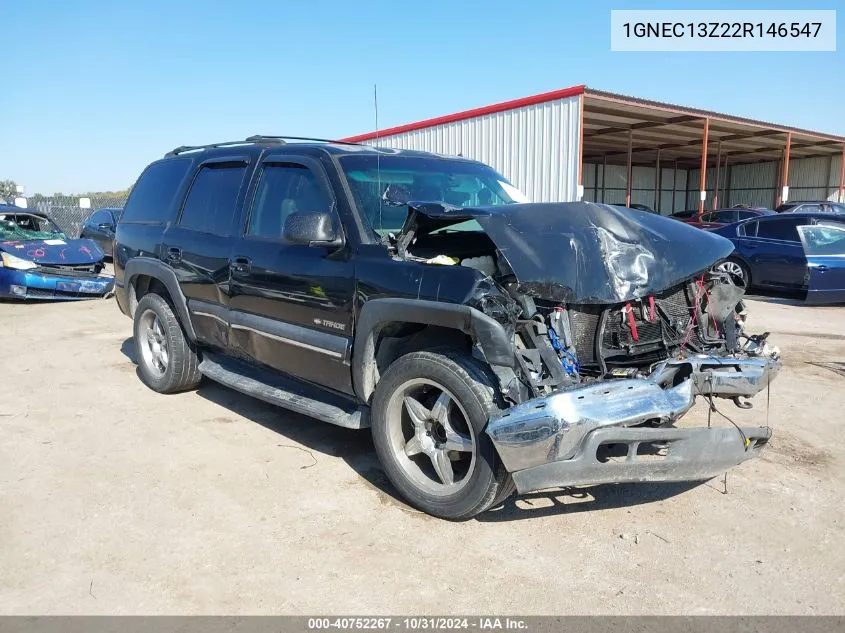 2002 Chevrolet Tahoe Lt VIN: 1GNEC13Z22R146547 Lot: 40752267