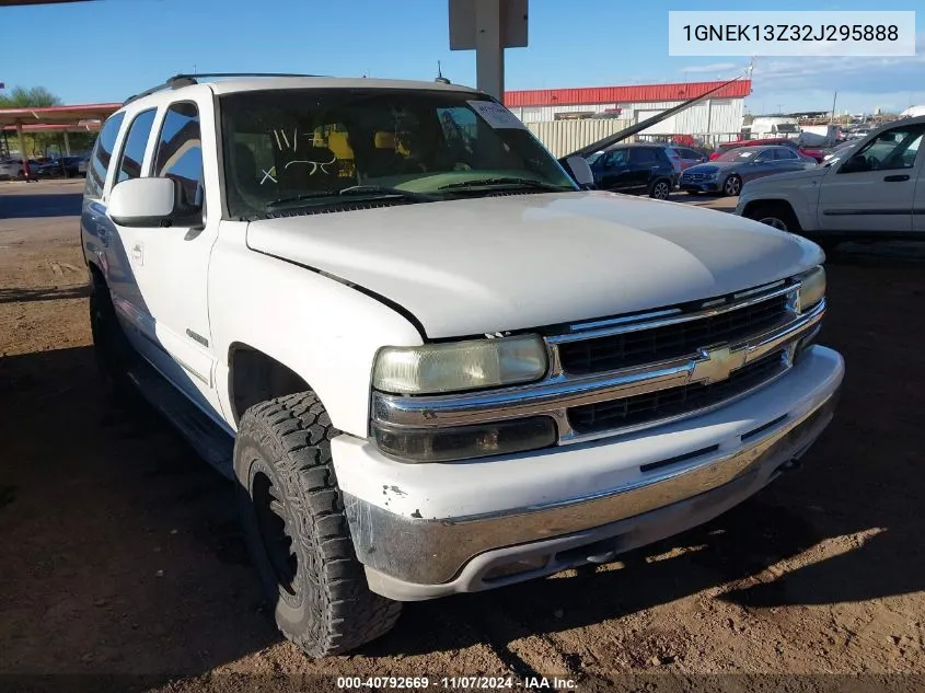 2002 Chevrolet Tahoe Lt VIN: 1GNEK13Z32J295888 Lot: 40792669