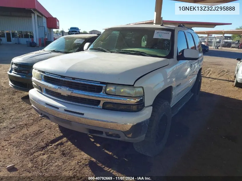 2002 Chevrolet Tahoe Lt VIN: 1GNEK13Z32J295888 Lot: 40792669