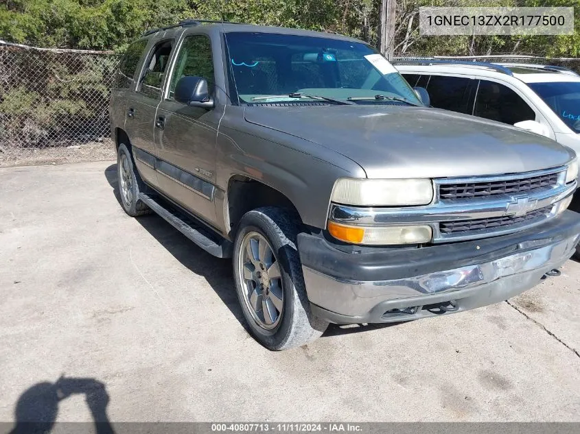 2002 Chevrolet Tahoe Ls VIN: 1GNEC13ZX2R177500 Lot: 40807713