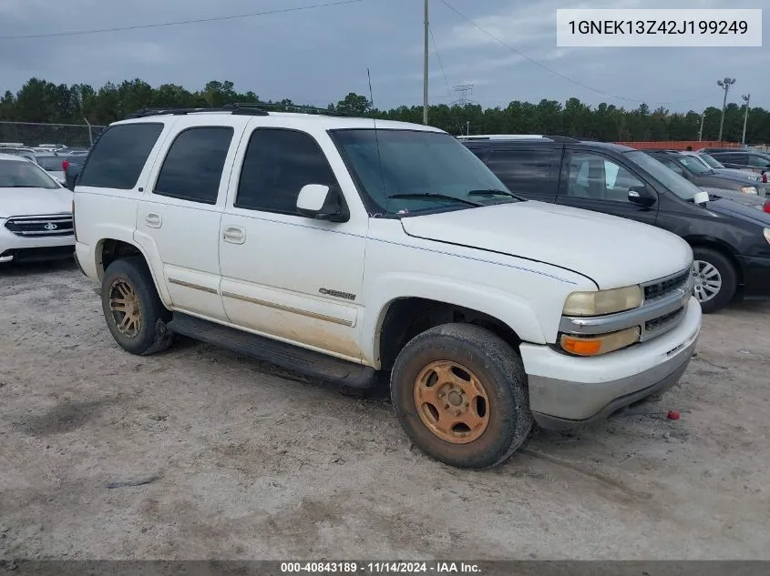 2002 Chevrolet Tahoe Lt VIN: 1GNEK13Z42J199249 Lot: 40843189