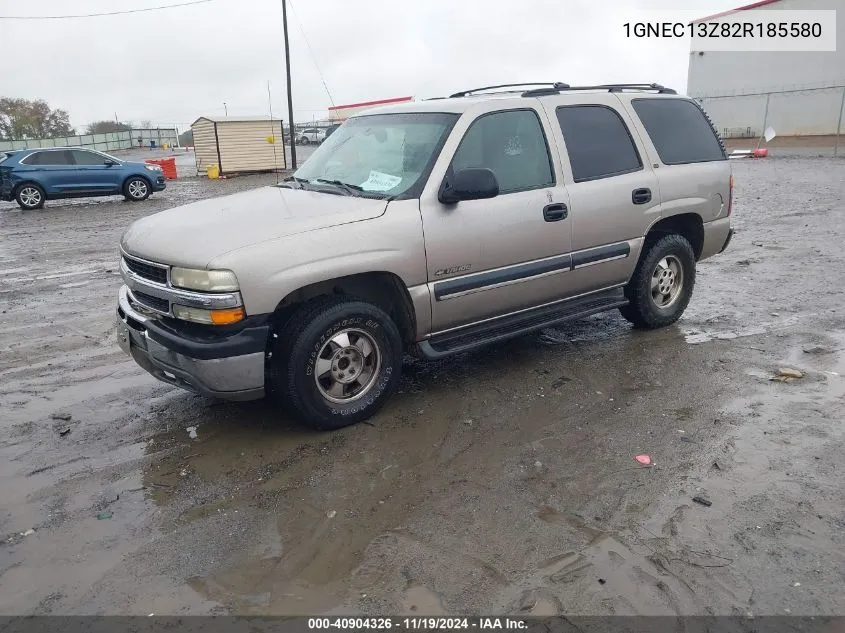 2002 Chevrolet Tahoe Ls VIN: 1GNEC13Z82R185580 Lot: 40904326