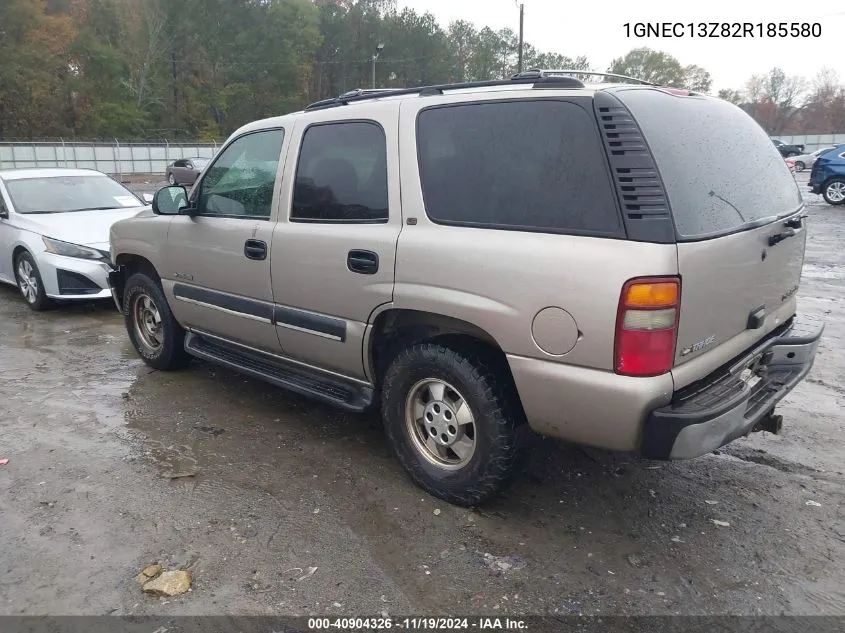 2002 Chevrolet Tahoe Ls VIN: 1GNEC13Z82R185580 Lot: 40904326