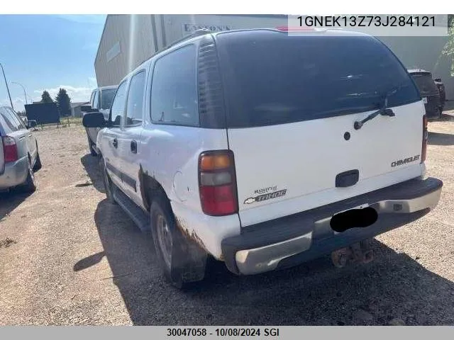 2003 Chevrolet Tahoe K1500 VIN: 1GNEK13Z73J284121 Lot: 30047058