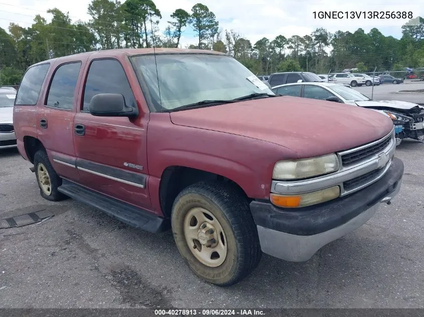 1GNEC13V13R256388 2003 Chevrolet Tahoe Ls