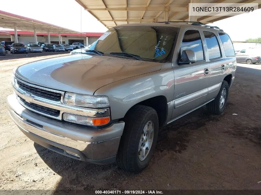 2003 Chevrolet Tahoe Lt VIN: 1GNEC13T13R284609 Lot: 40340171