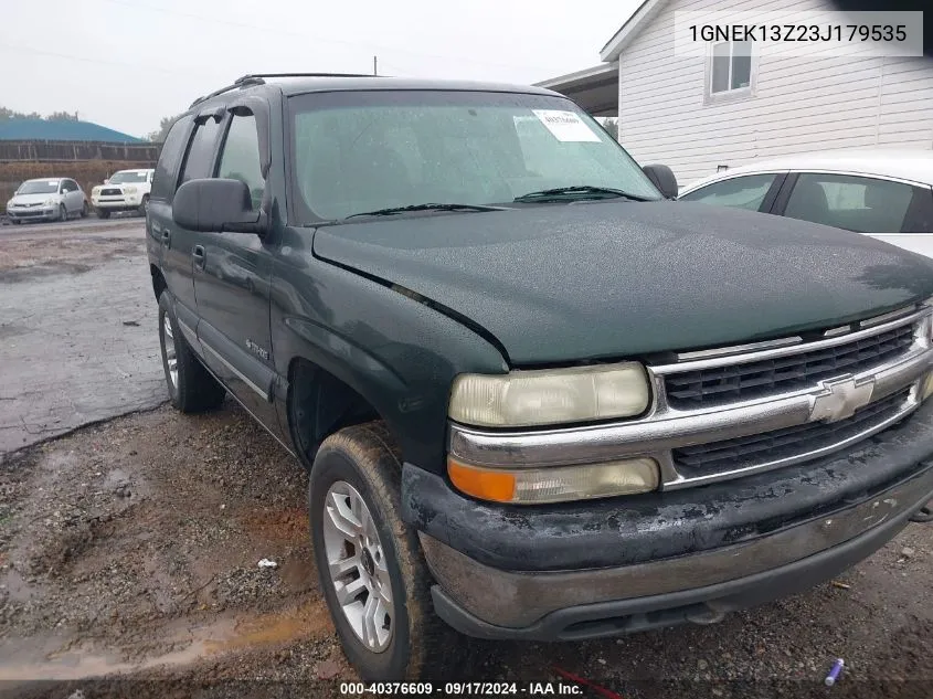 1GNEK13Z23J179535 2003 Chevrolet Tahoe Ls