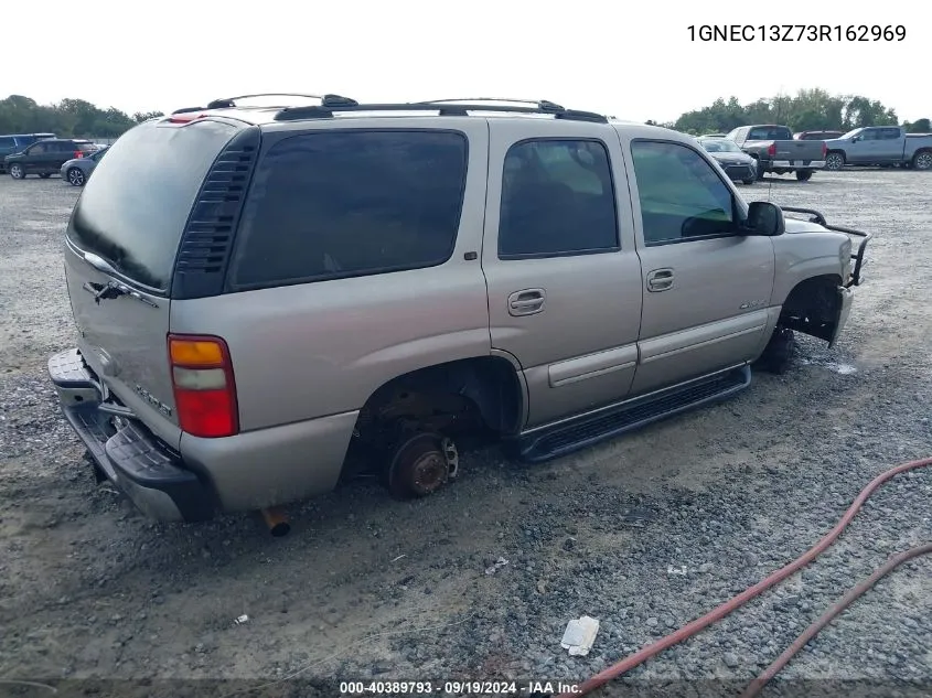 2003 Chevrolet Tahoe Lt VIN: 1GNEC13Z73R162969 Lot: 40389793