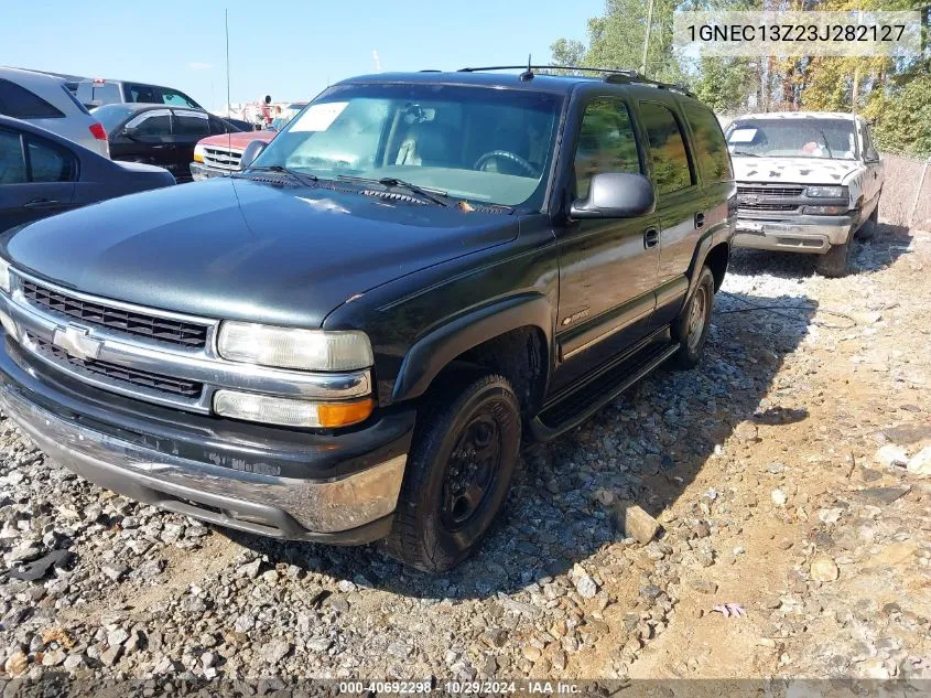 2003 Chevrolet Tahoe Lt VIN: 1GNEC13Z23J282127 Lot: 40692298