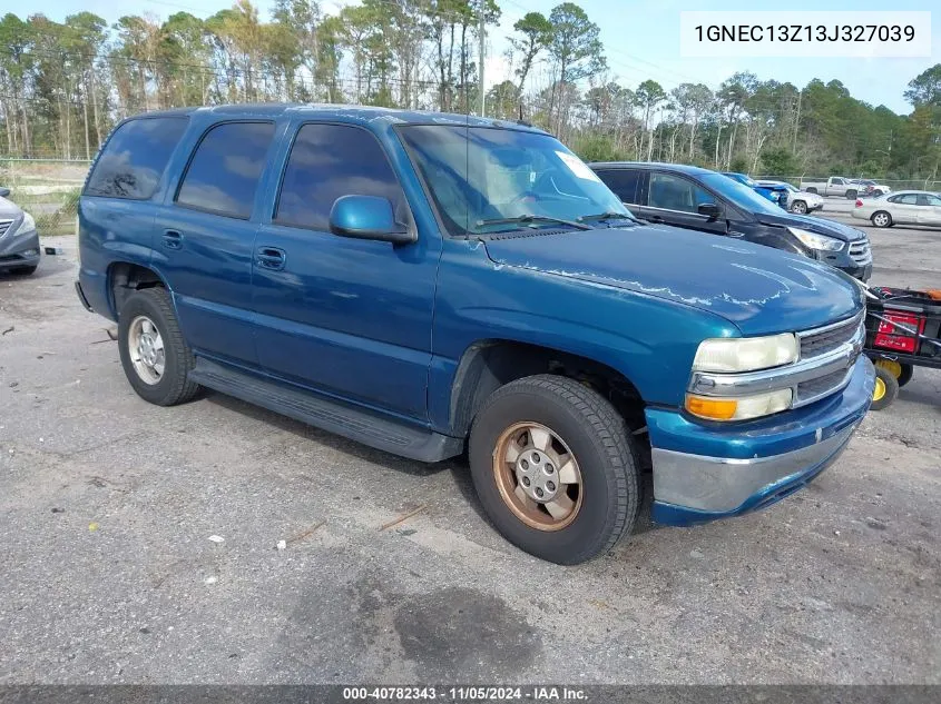 1GNEC13Z13J327039 2003 Chevrolet Tahoe Lt