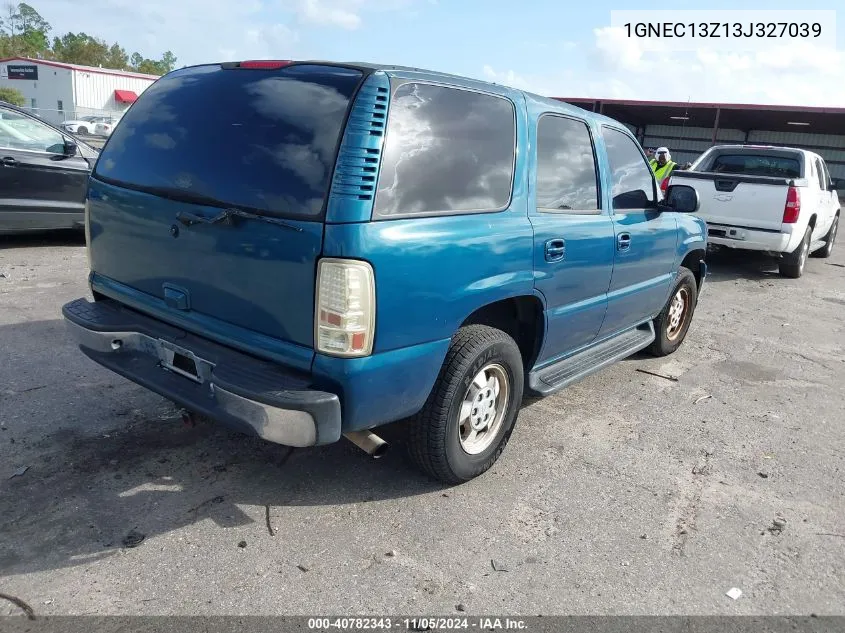 1GNEC13Z13J327039 2003 Chevrolet Tahoe Lt