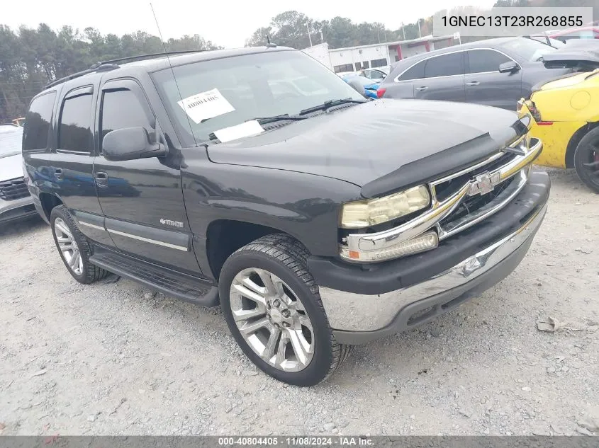 2003 Chevrolet Tahoe Lt VIN: 1GNEC13T23R268855 Lot: 40804405