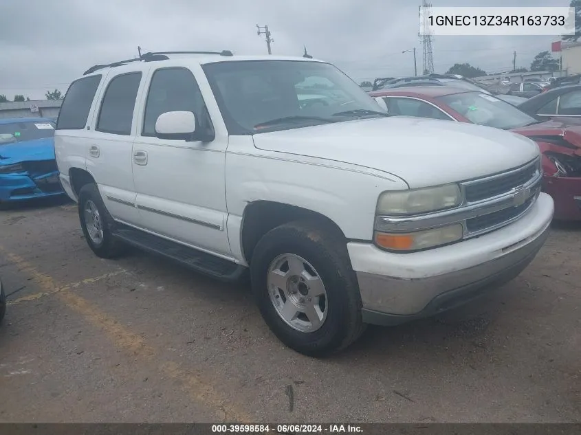 2004 Chevrolet Tahoe Lt VIN: 1GNEC13Z34R163733 Lot: 39598584