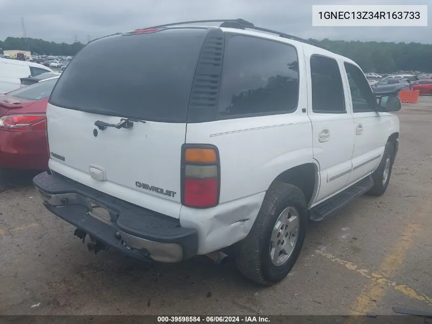 1GNEC13Z34R163733 2004 Chevrolet Tahoe Lt