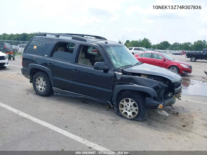 2004 Chevrolet Tahoe Z71 VIN: 1GNEK13Z74R307836 Lot: 39928687