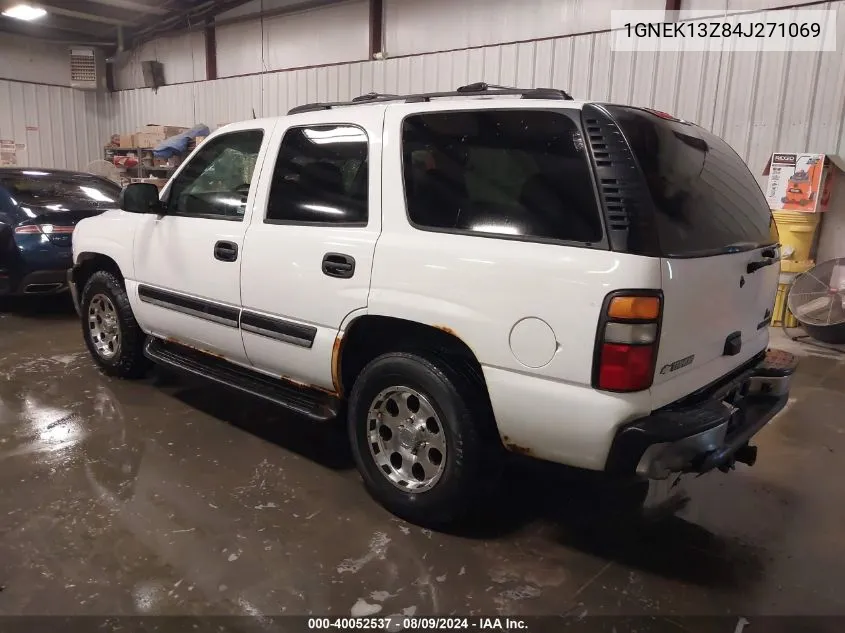 2004 Chevrolet Tahoe Ls VIN: 1GNEK13Z84J271069 Lot: 40052537