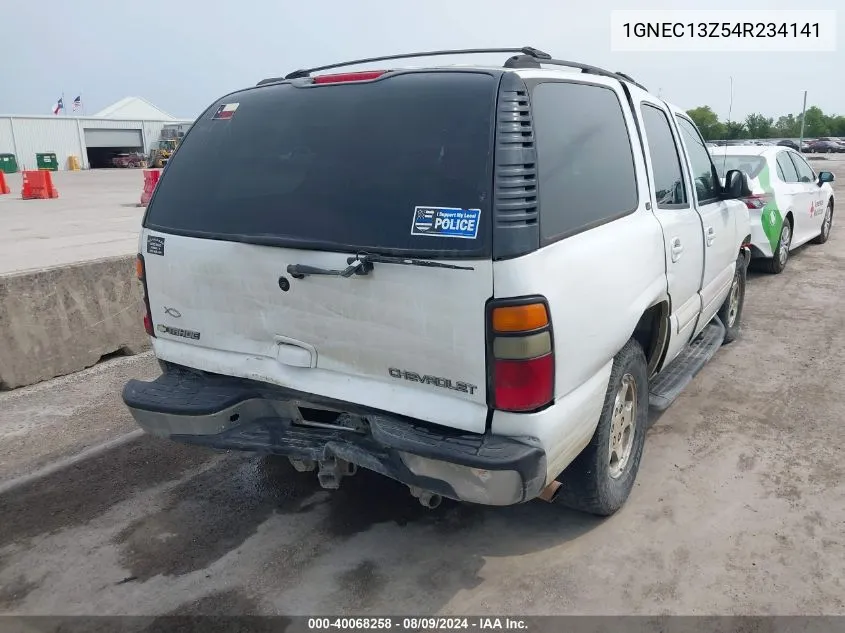 2004 Chevrolet Tahoe Lt VIN: 1GNEC13Z54R234141 Lot: 40068258