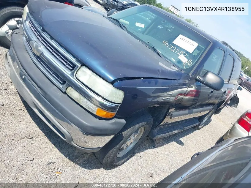 1GNEC13VX4R138955 2004 Chevrolet Tahoe Ls