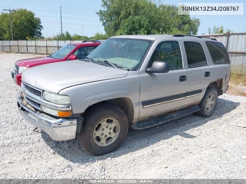 1GNEK13Z34J208767 2004 Chevrolet Tahoe Ls