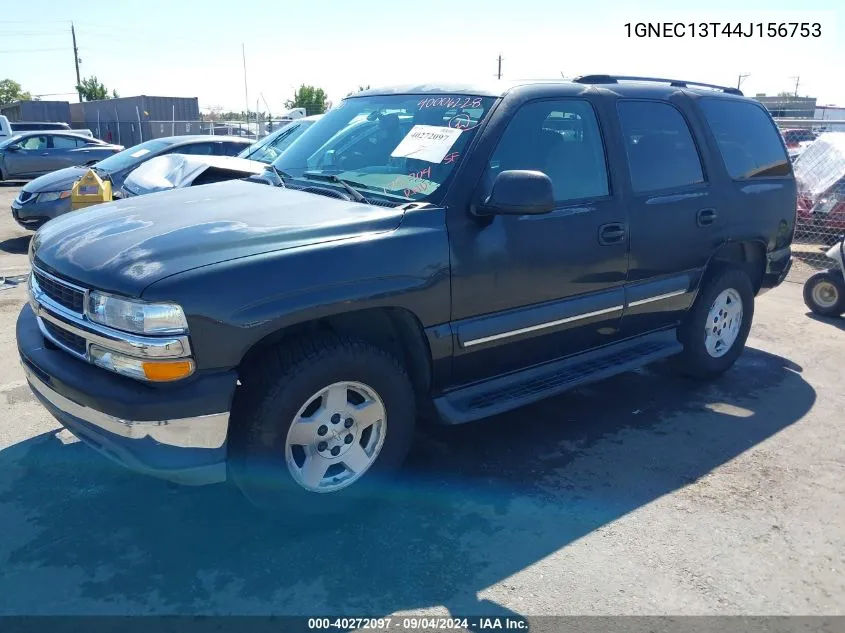 1GNEC13T44J156753 2004 Chevrolet Tahoe Ls