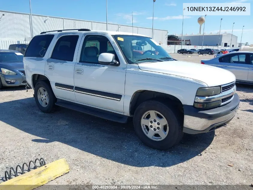 2004 Chevrolet Tahoe Ls VIN: 1GNEK13Z44J246992 Lot: 40293954