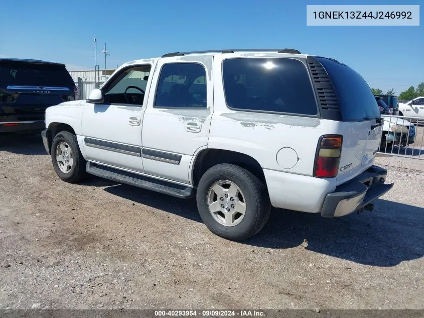 2004 Chevrolet Tahoe Ls VIN: 1GNEK13Z44J246992 Lot: 40293954