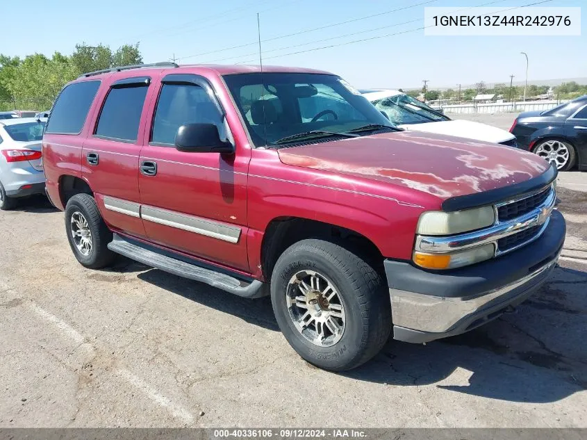 2004 Chevrolet Tahoe Ls VIN: 1GNEK13Z44R242976 Lot: 40336106