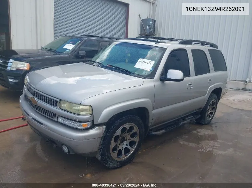 2004 Chevrolet Tahoe Z71 VIN: 1GNEK13Z94R262091 Lot: 40396421