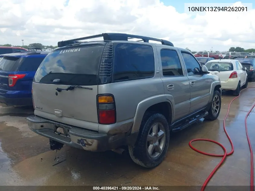 2004 Chevrolet Tahoe Z71 VIN: 1GNEK13Z94R262091 Lot: 40396421