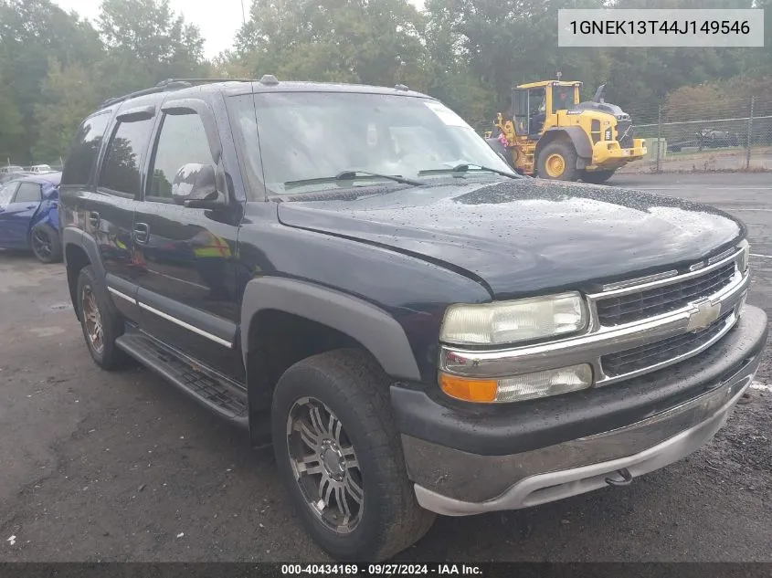 1GNEK13T44J149546 2004 Chevrolet Tahoe Lt