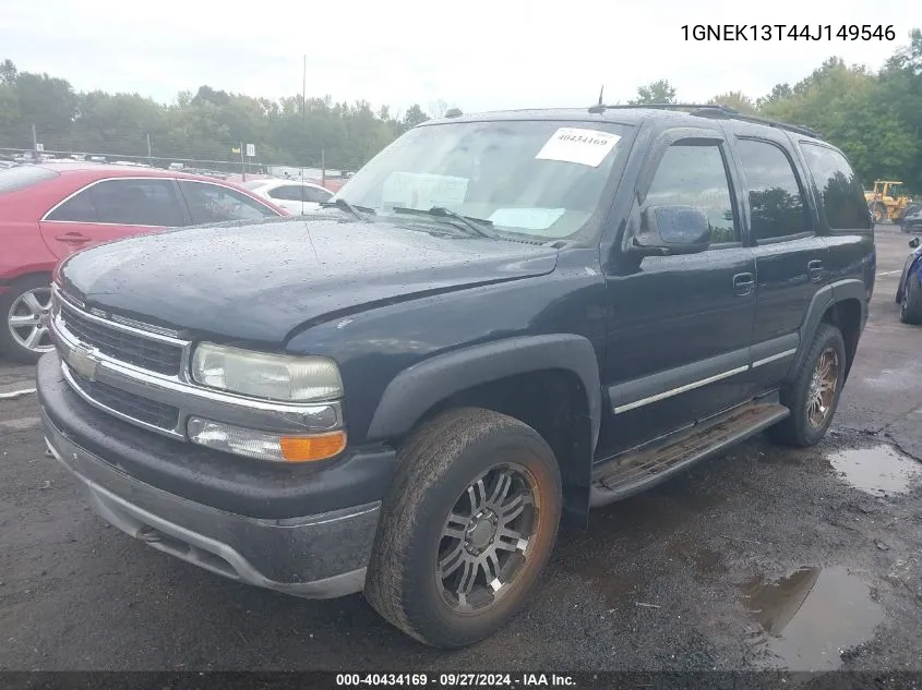 1GNEK13T44J149546 2004 Chevrolet Tahoe Lt