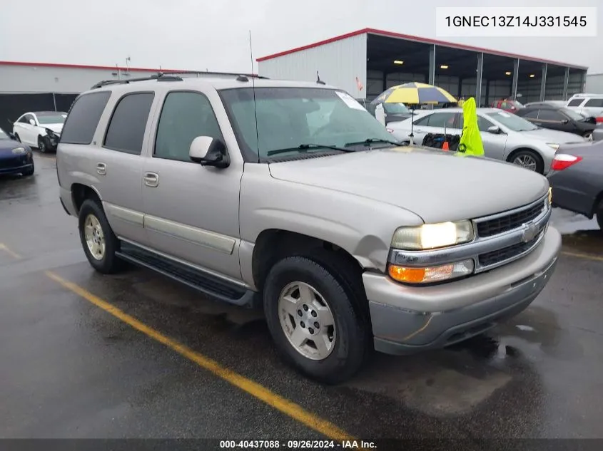 2004 Chevrolet Tahoe C1500 VIN: 1GNEC13Z14J331545 Lot: 40437088