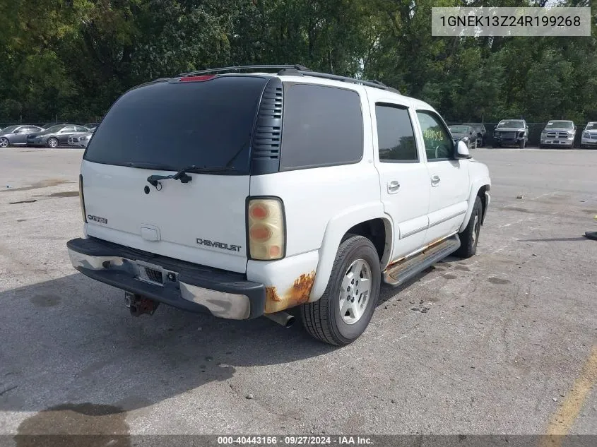 2004 Chevrolet Tahoe Lt VIN: 1GNEK13Z24R199268 Lot: 40443156