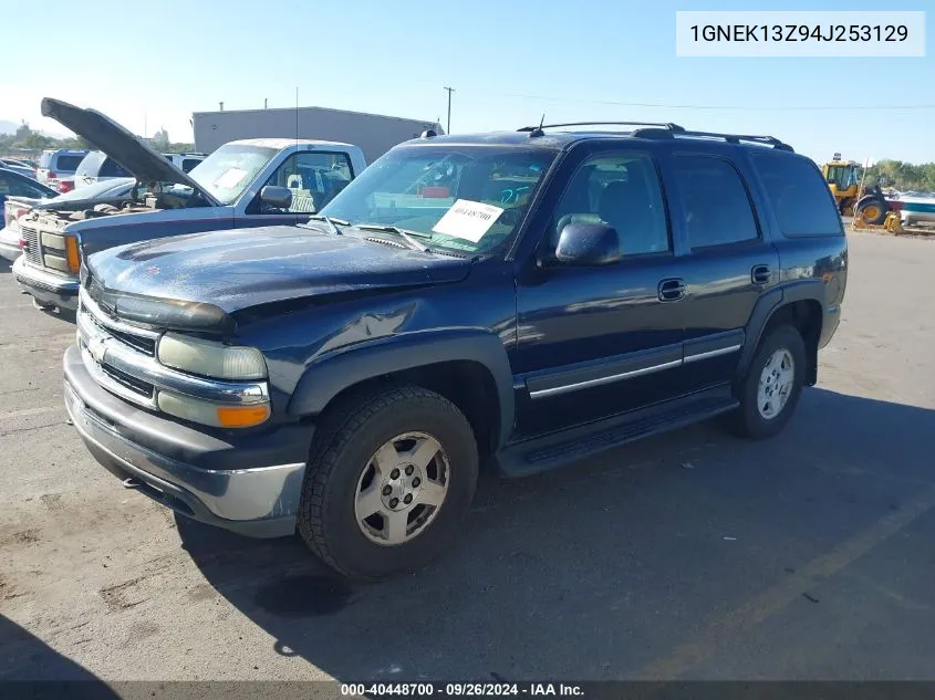 2004 Chevrolet Tahoe Lt VIN: 1GNEK13Z94J253129 Lot: 40448700