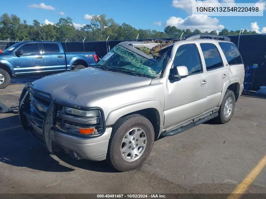 2004 Chevrolet Tahoe Z71 VIN: 1GNEK13Z54R220498 Lot: 40491487