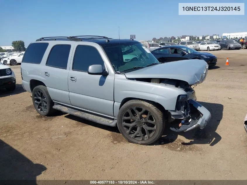 2004 Chevrolet Tahoe Lt VIN: 1GNEC13T24J320145 Lot: 40577153