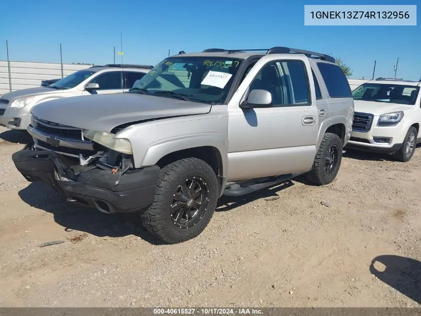 2004 Chevrolet Tahoe Z71 VIN: 1GNEK13Z74R132956 Lot: 40615527