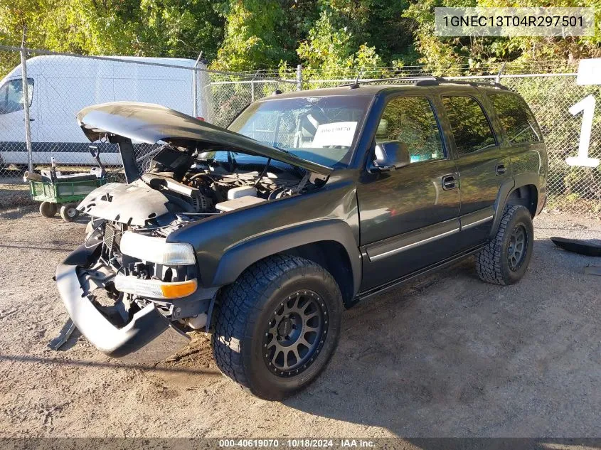 1GNEC13T04R297501 2004 Chevrolet Tahoe Lt