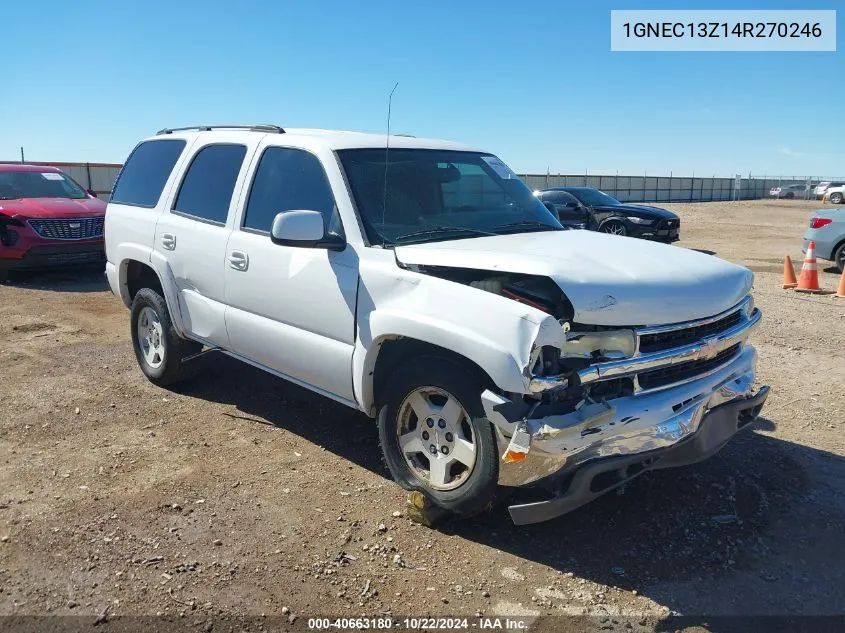 2004 Chevrolet Tahoe Ls VIN: 1GNEC13Z14R270246 Lot: 40663180