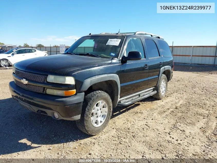 2004 Chevrolet Tahoe Z71 VIN: 1GNEK13Z24R239977 Lot: 40673385