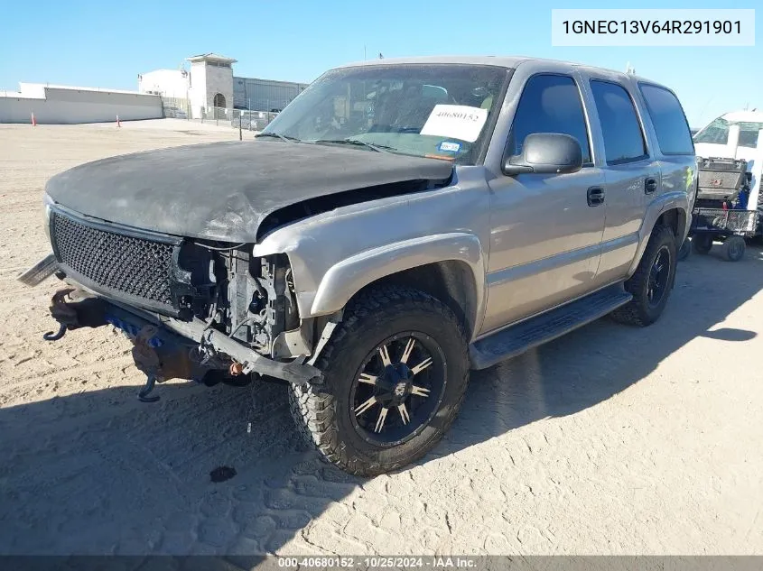 2004 Chevrolet Tahoe Ls VIN: 1GNEC13V64R291901 Lot: 40680152