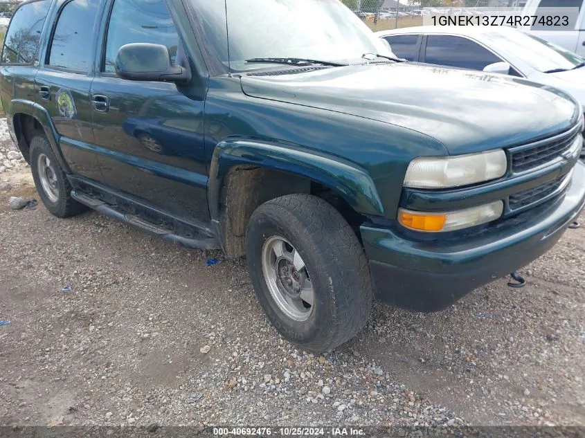 2004 Chevrolet Tahoe Z71 VIN: 1GNEK13Z74R274823 Lot: 40692476