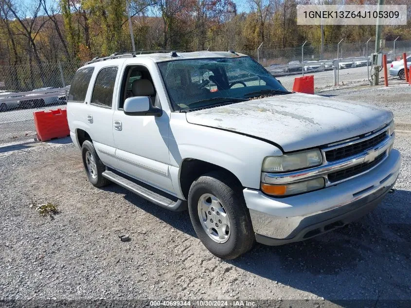 2004 Chevrolet Tahoe Lt VIN: 1GNEK13Z64J105309 Lot: 40699344