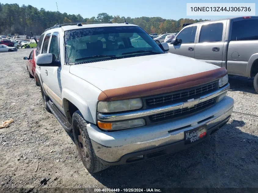 2004 Chevrolet Tahoe Lt VIN: 1GNEC13Z44J306736 Lot: 40704449