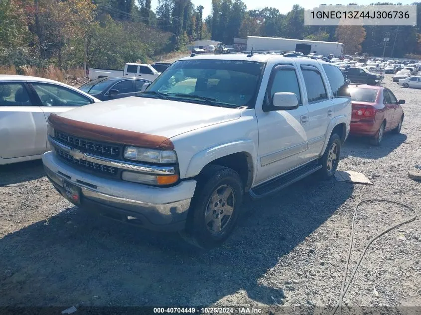 2004 Chevrolet Tahoe Lt VIN: 1GNEC13Z44J306736 Lot: 40704449