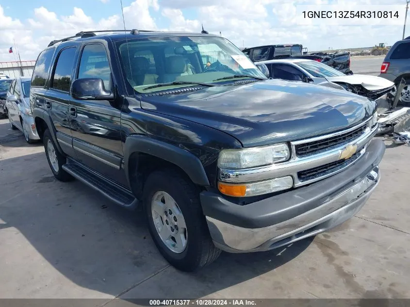 2004 Chevrolet Tahoe Lt VIN: 1GNEC13Z54R310814 Lot: 40715377