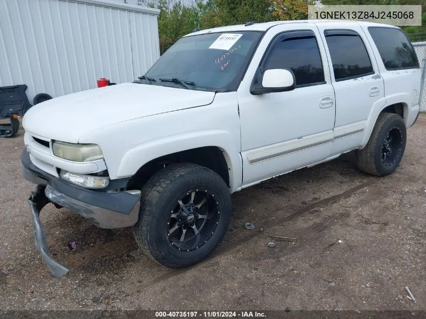 2004 Chevrolet Tahoe Lt VIN: 1GNEK13Z84J245068 Lot: 40735197